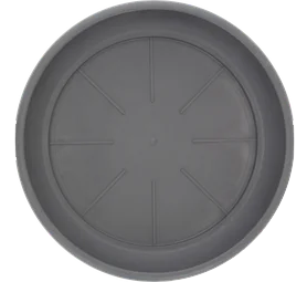 Sienna Anthracite Saucer